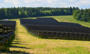 Photovoltaik Freiflächenanlage